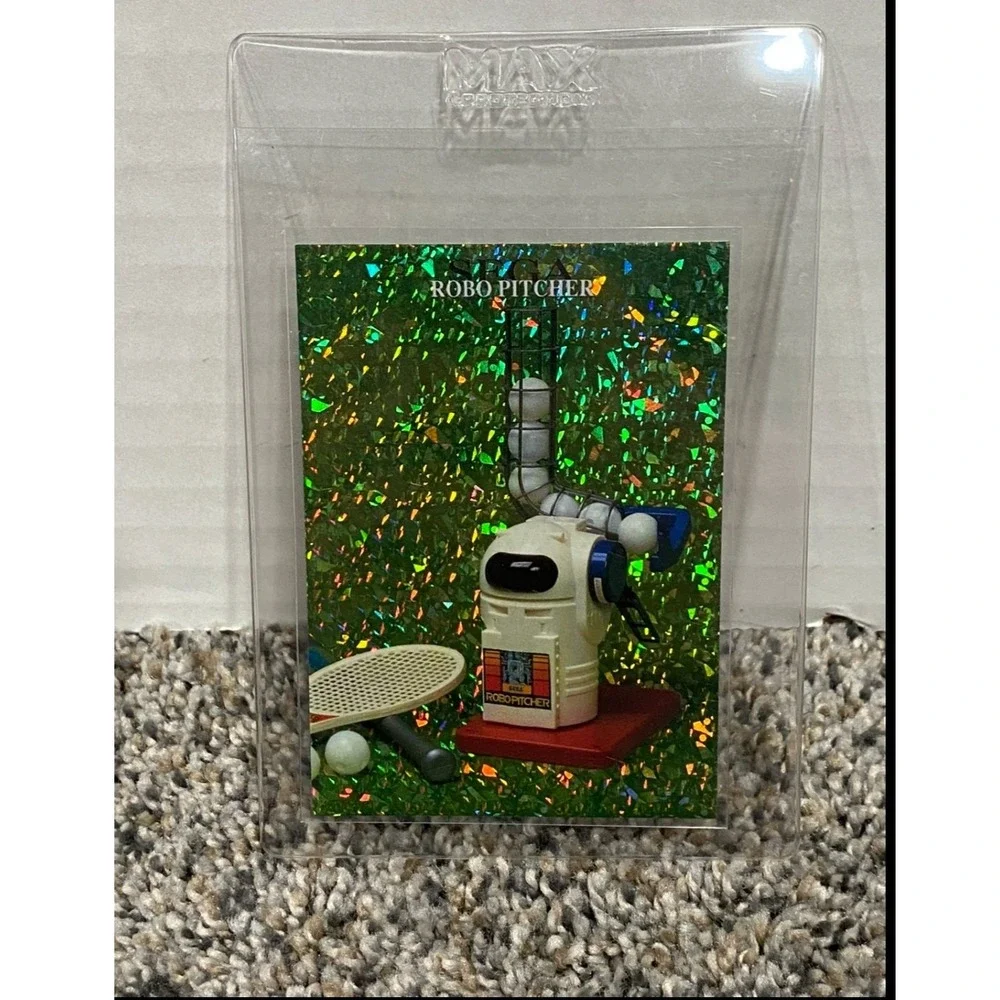Trading Card Sega Freaks Robo Pitcher #58 Holo Sega Green Excellent